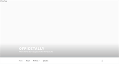 Desktop Screenshot of officetally.com